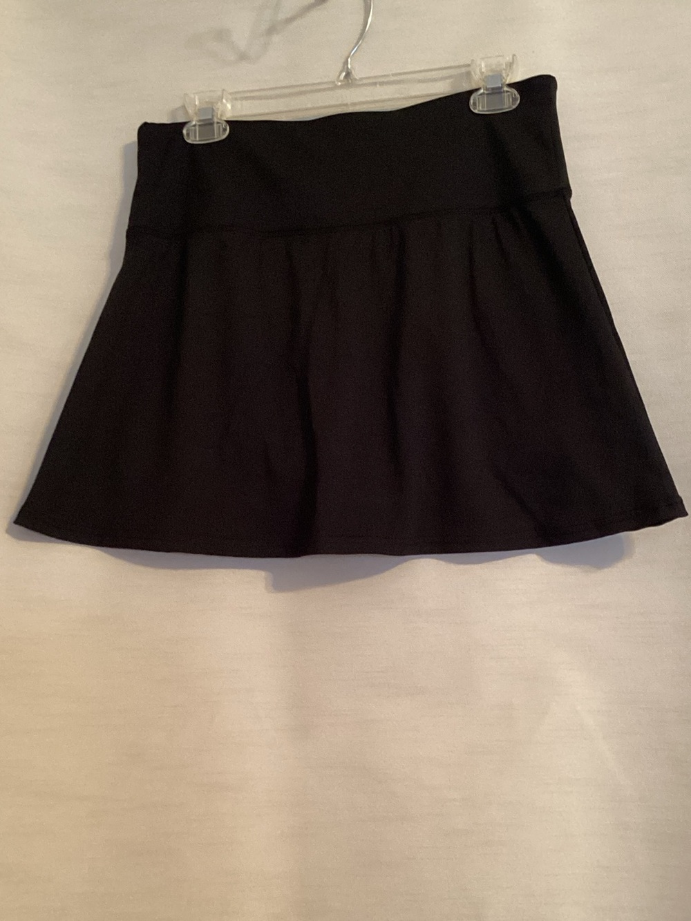 Adrienne Vittadini Sport Black Circle Skort